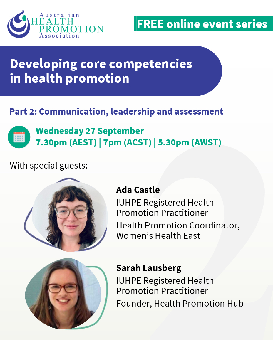 Developing Core Competencies in HP Wed 27 Sept