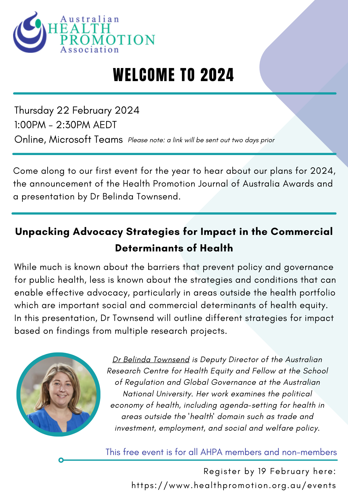 Welcome to 2024 AHPA Event